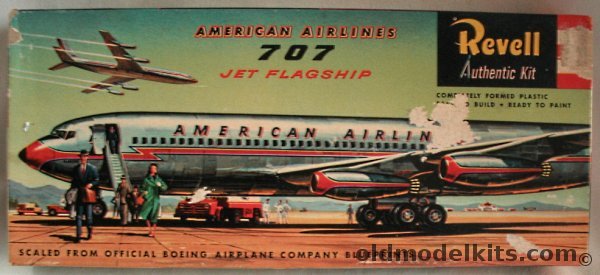 Revell 1/139 707 Flagship American Airlines 'S' Kit, H246-98 plastic model kit